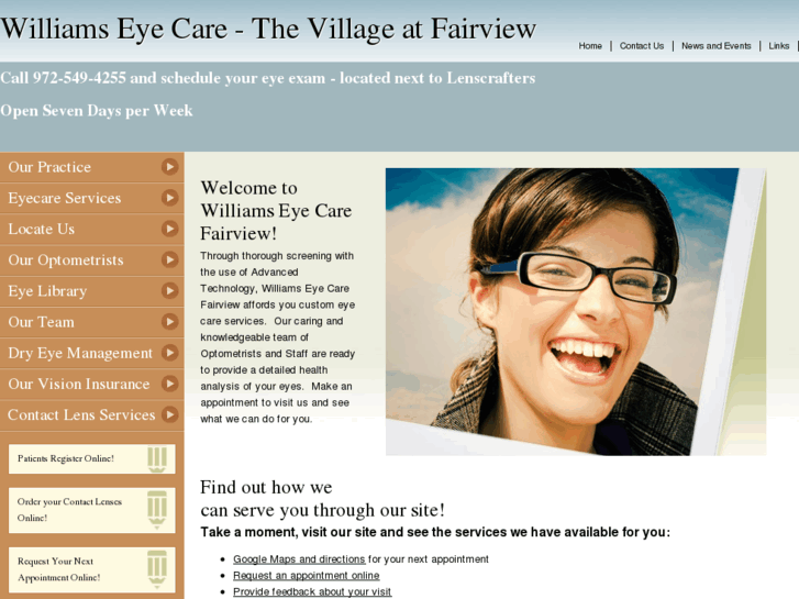 www.williamseyecarefairview.com