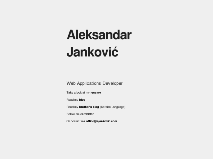 www.ajankovic.com