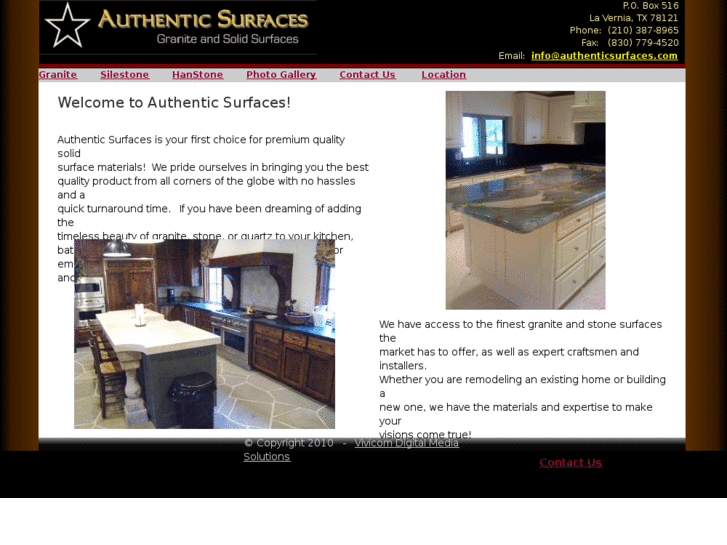 www.authenticsurfaces.com