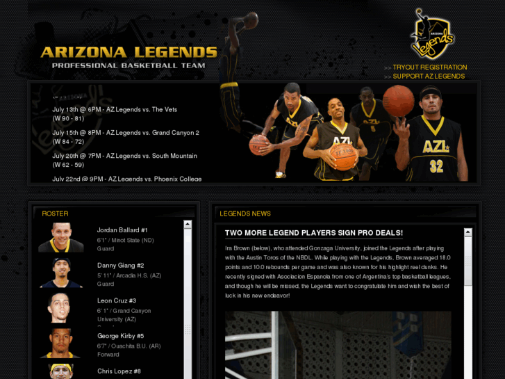 www.azlegendsbasketball.com