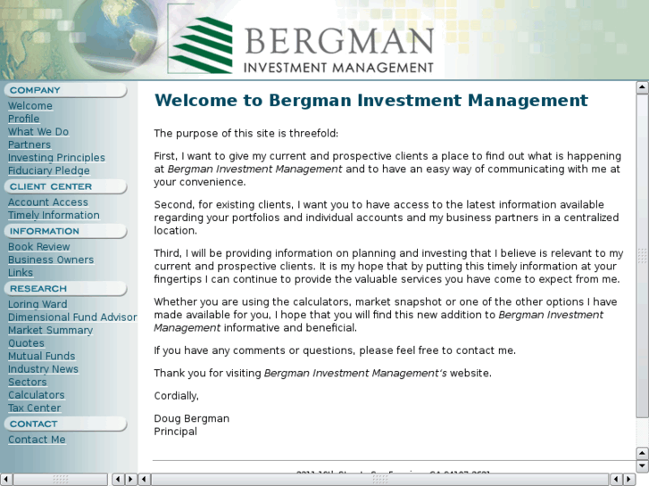 www.bergmaninvestment.com