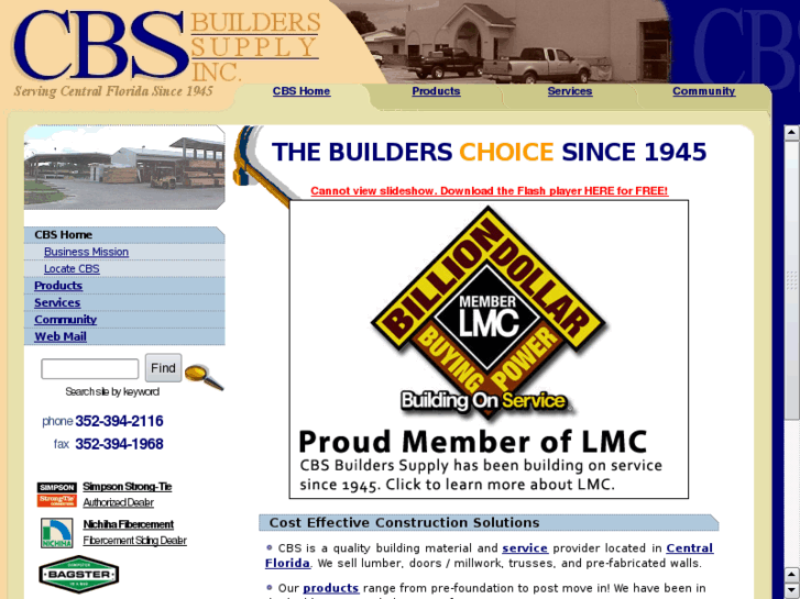 www.cbsbuilderssupply.com