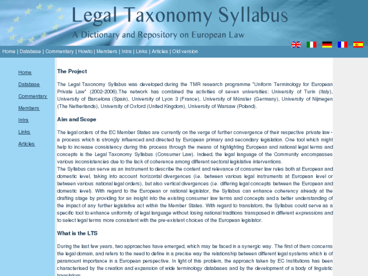 www.eulawtaxonomy.org