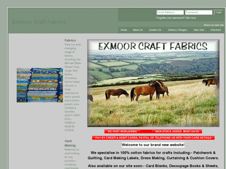 www.exmoorcraftfabrics.com