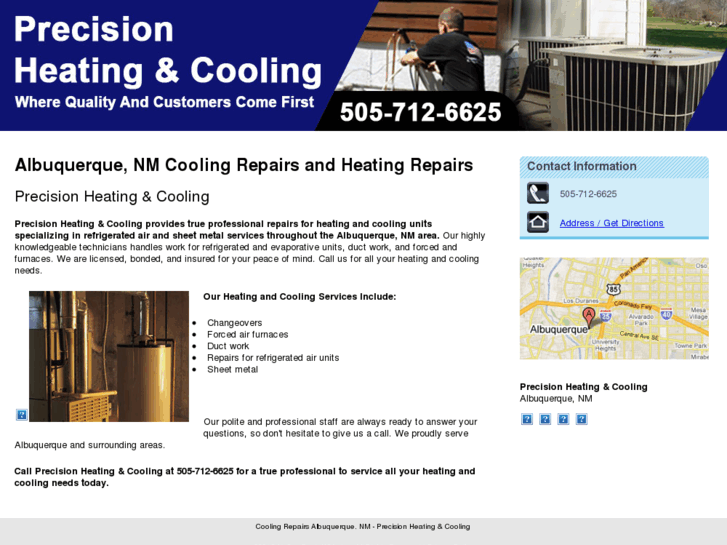 www.precisionheatingandcoolingnm.com