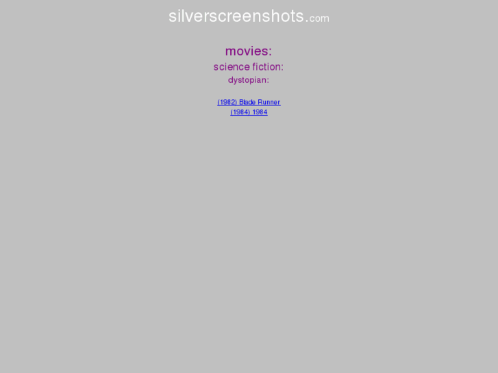 www.silverscreenshots.com