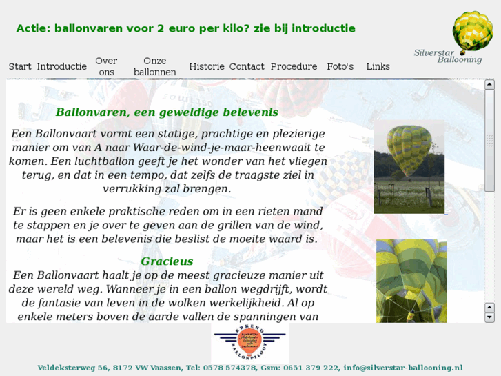 www.silverstar-ballooning.nl