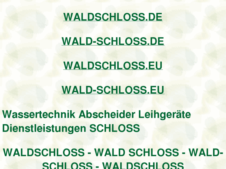 www.waldschloss.de