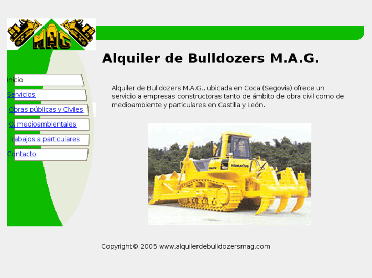 www.alquilerdebulldozersmag.com