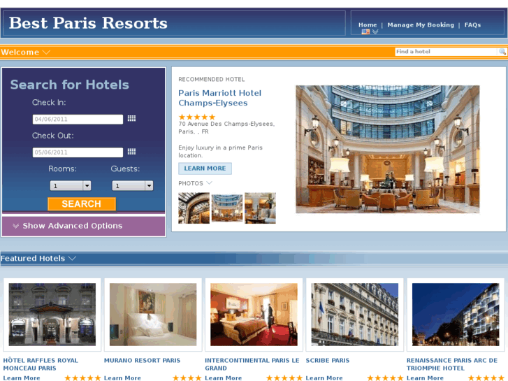 www.bestparisresorts.com