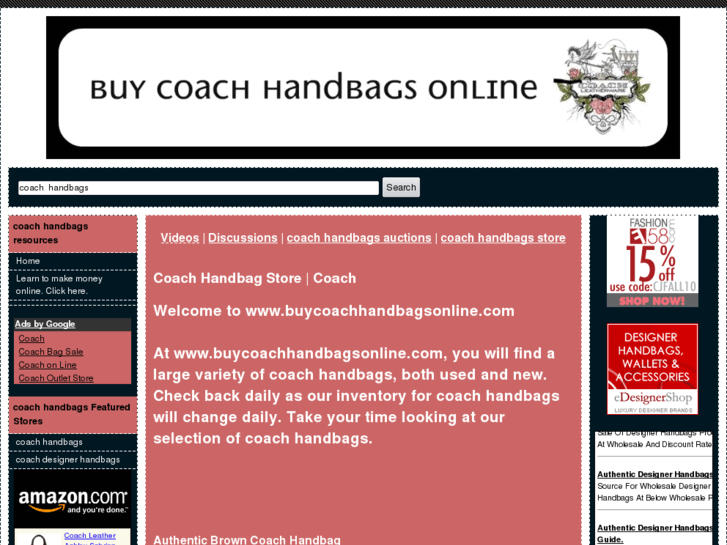 www.buycoachhandbagsonline.com