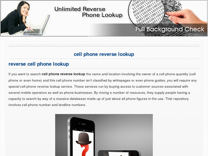 www.cellphonereverselookupfree.com