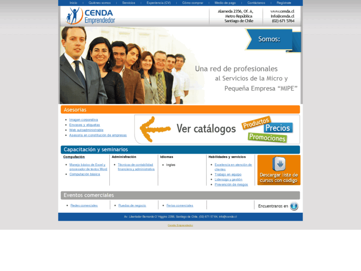 www.cenda.cl