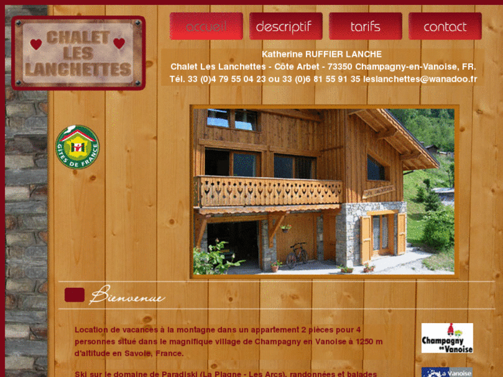 www.chalet-leslanchettes.com