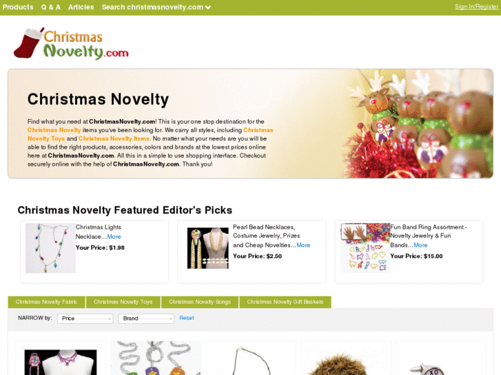 www.christmasnovelty.com