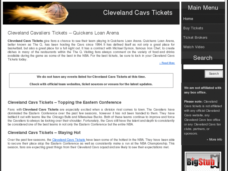 www.clevelandcavstickets.net