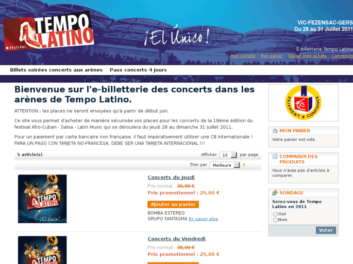 www.concertsauxarenes.com