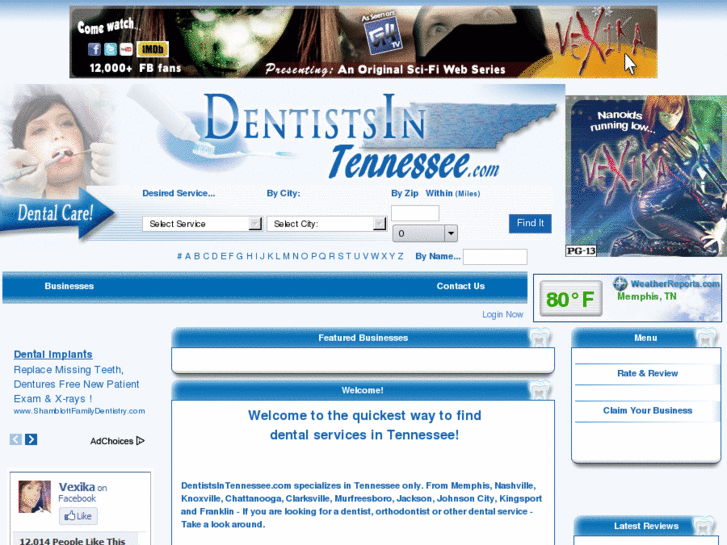 www.dentistsintennessee.com