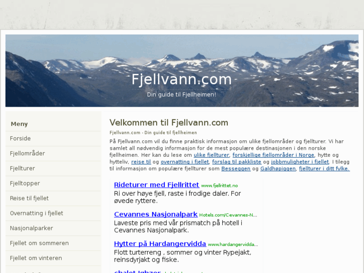 www.fjellvann.com