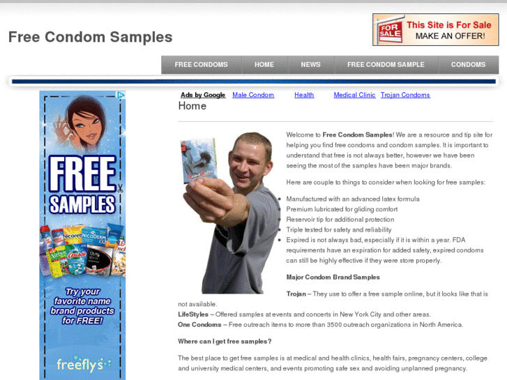 www.freecondomsamples.net