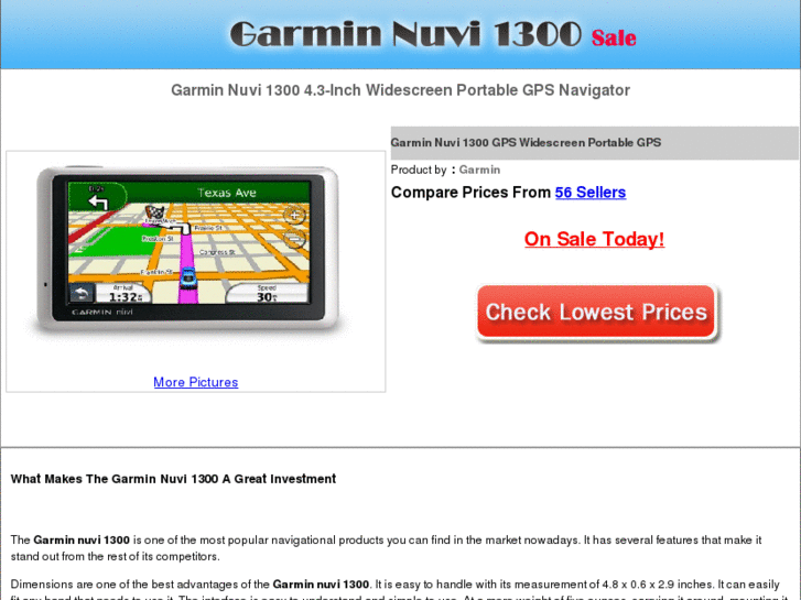 www.garminnuvi1300sale.com