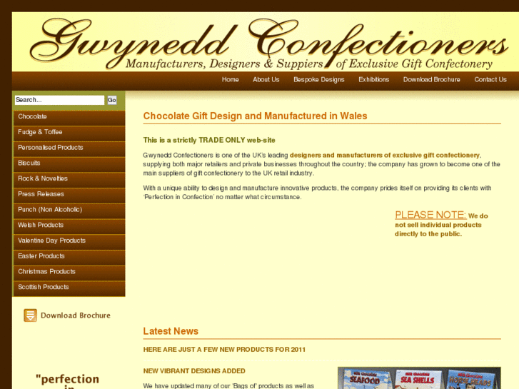 www.gwyneddconfectioners.com