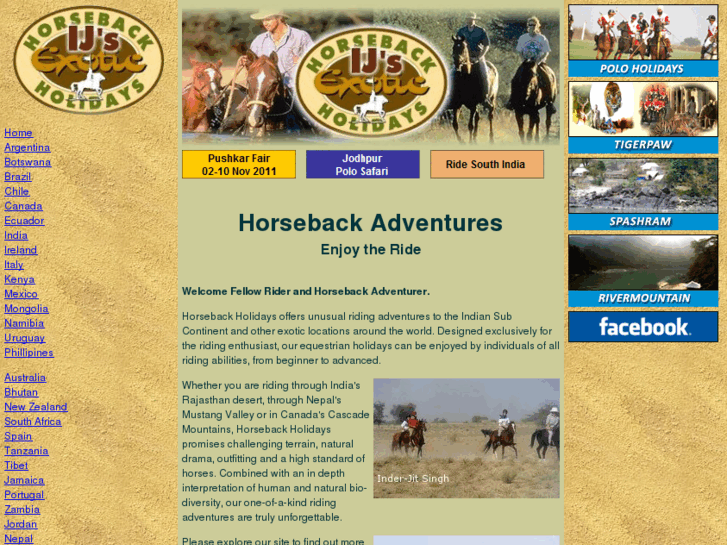 www.horsebackholidays.com