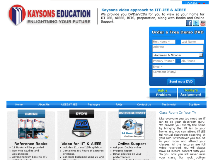 www.kaysonseducation.co.in