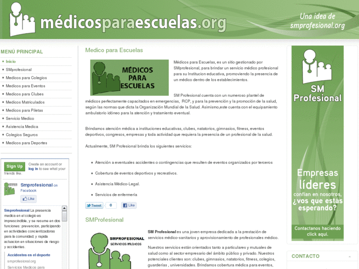 www.medicosparaescuelas.org