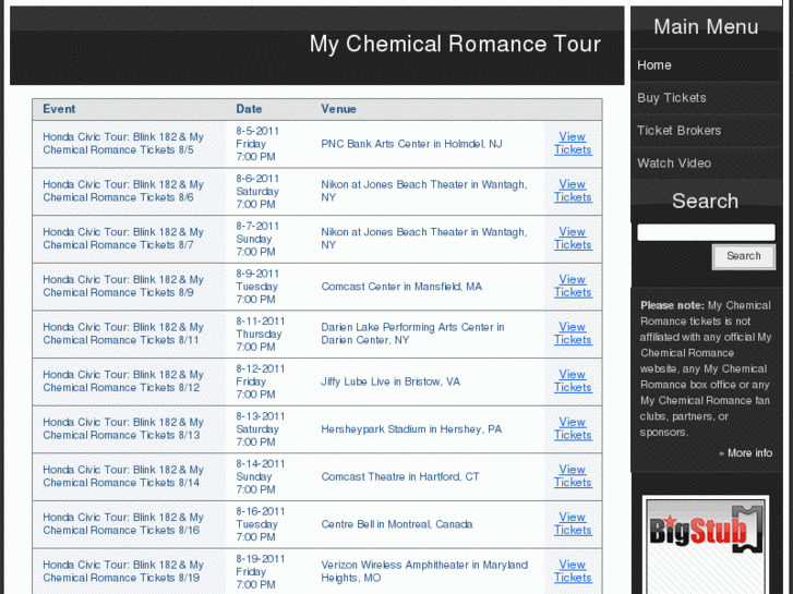 www.mychemicalromancetour.com