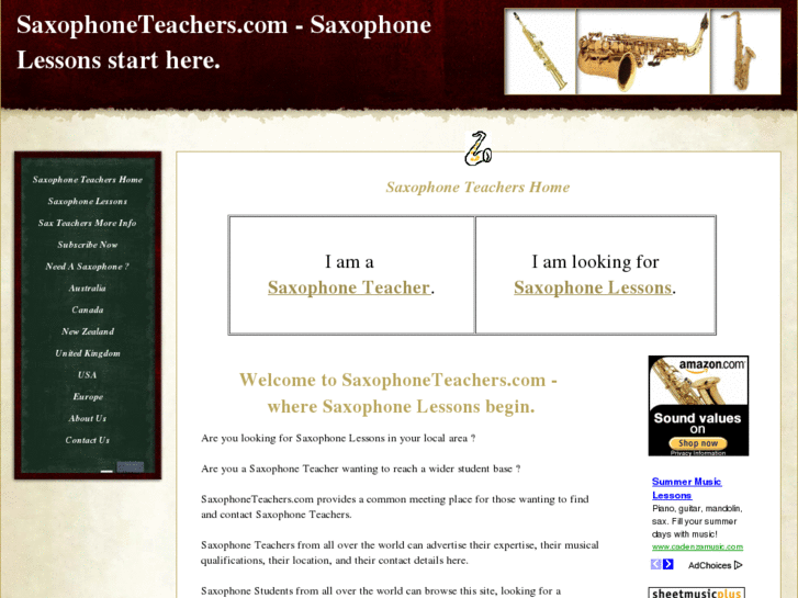 www.saxophoneteachers.com