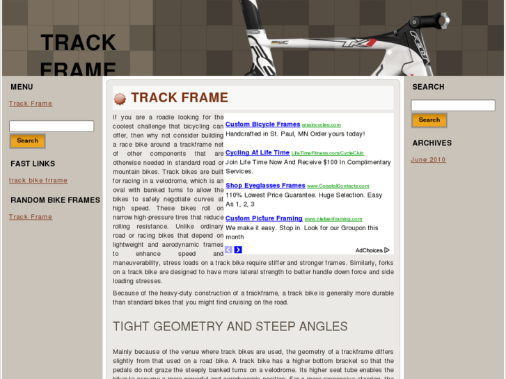 www.trackframe.net