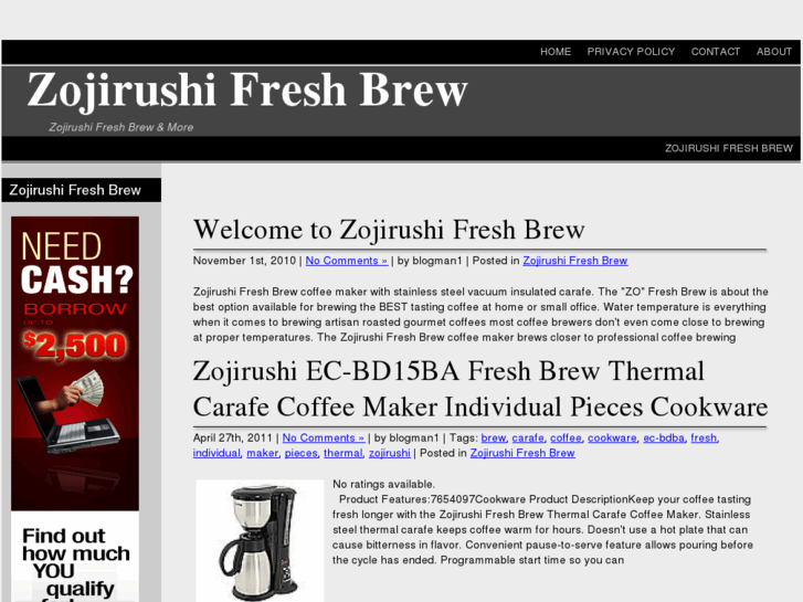 www.zojirushifreshbrew.com