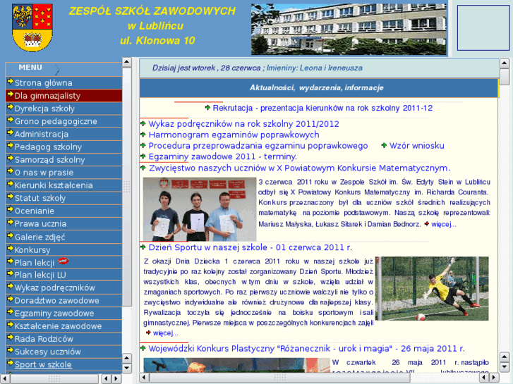 www.zszlubliniec.pl