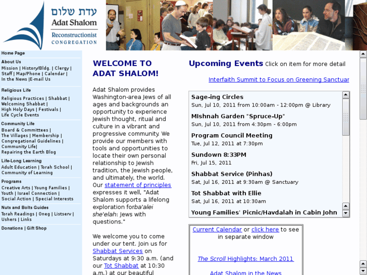 www.adatshalom.net