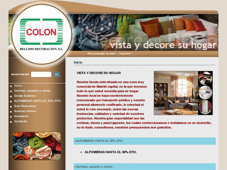 www.almacenescolon.net