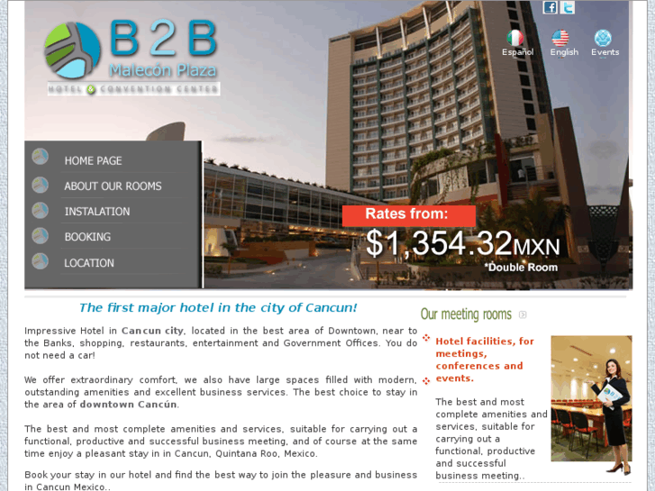 www.b2bhotel.com.mx