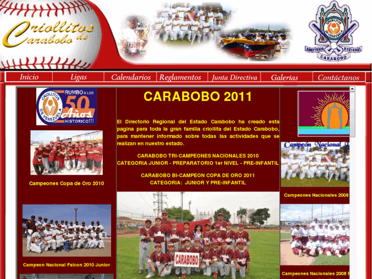 www.criollitosdecarabobo.com.ve