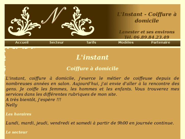 www.linstant-coiffure.com