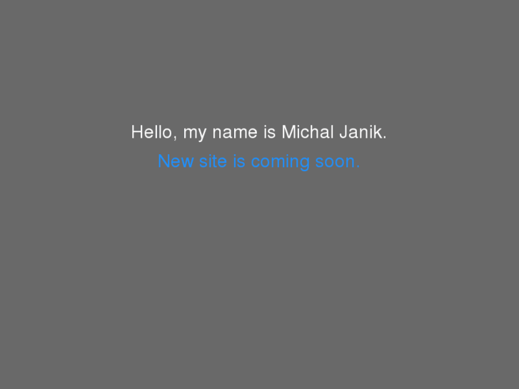 www.michaljanik.com