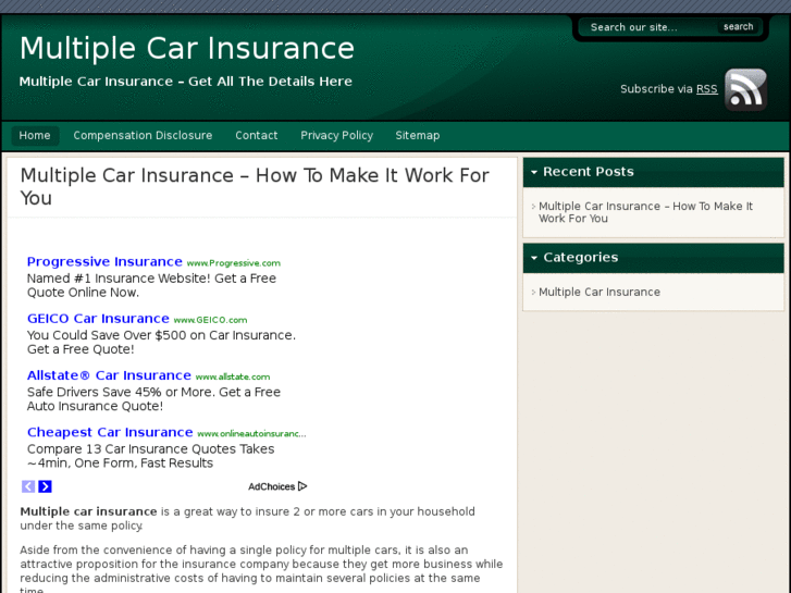 www.multiplecarinsurance.org