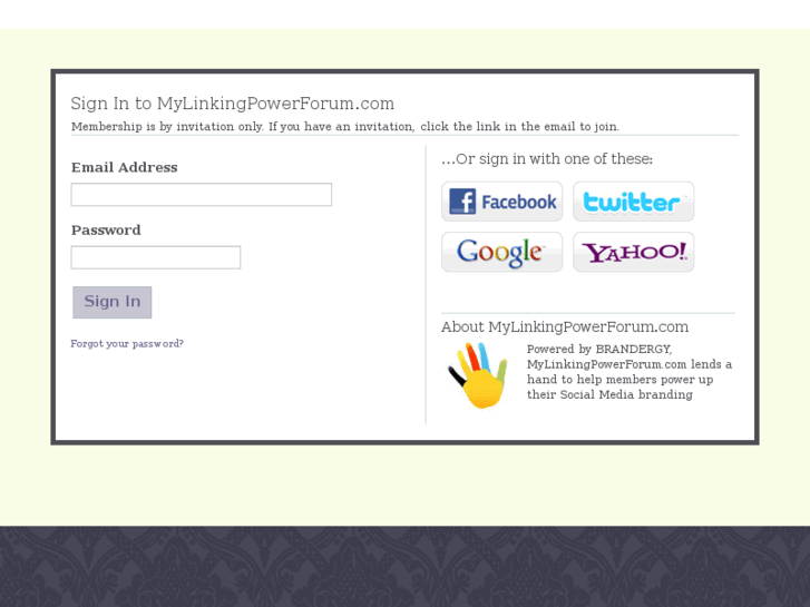 www.mylinkingpowerforum.com