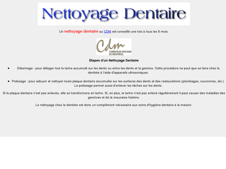 www.nettoyagedentaire.com