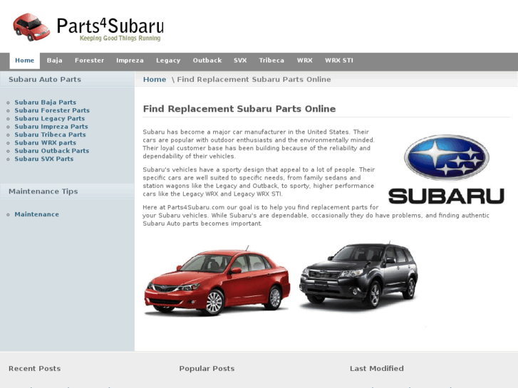 www.parts4subaru.com