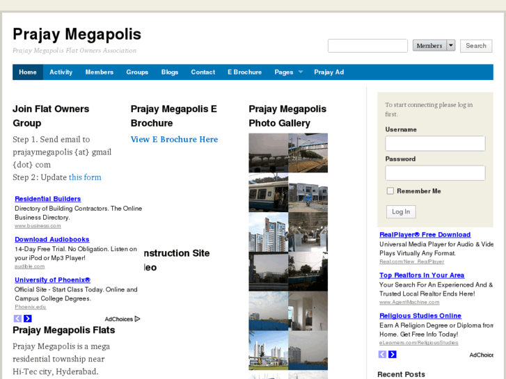 www.prajaymegapolis.com