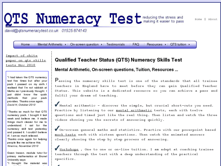 www.qtsnumeracytest.co.uk