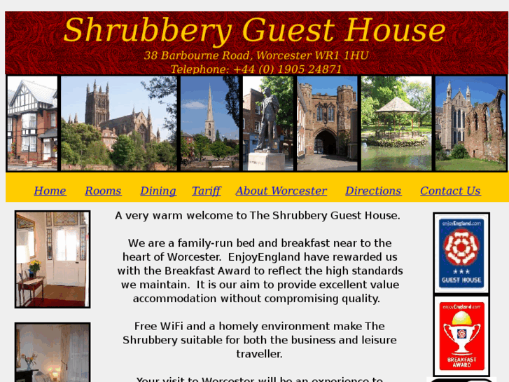 www.shrubberyguesthouse.com