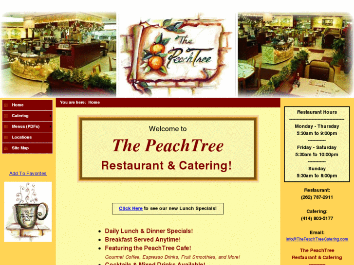 www.thepeachtreecatering.com