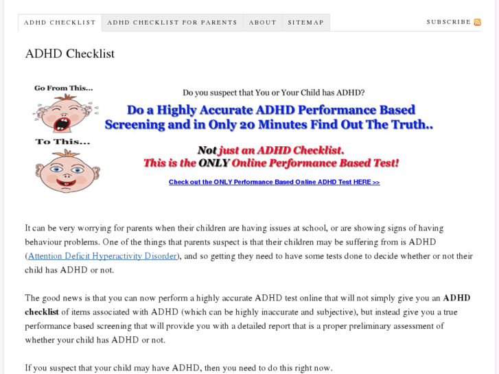 www.adhdchecklist.org