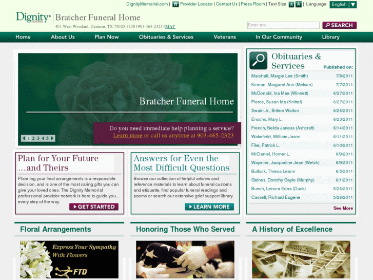 www.bratcherfuneralhome.com